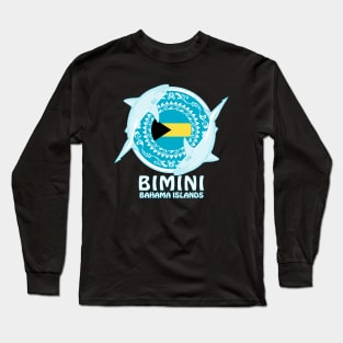 Bull Shark Diving Bimini Long Sleeve T-Shirt